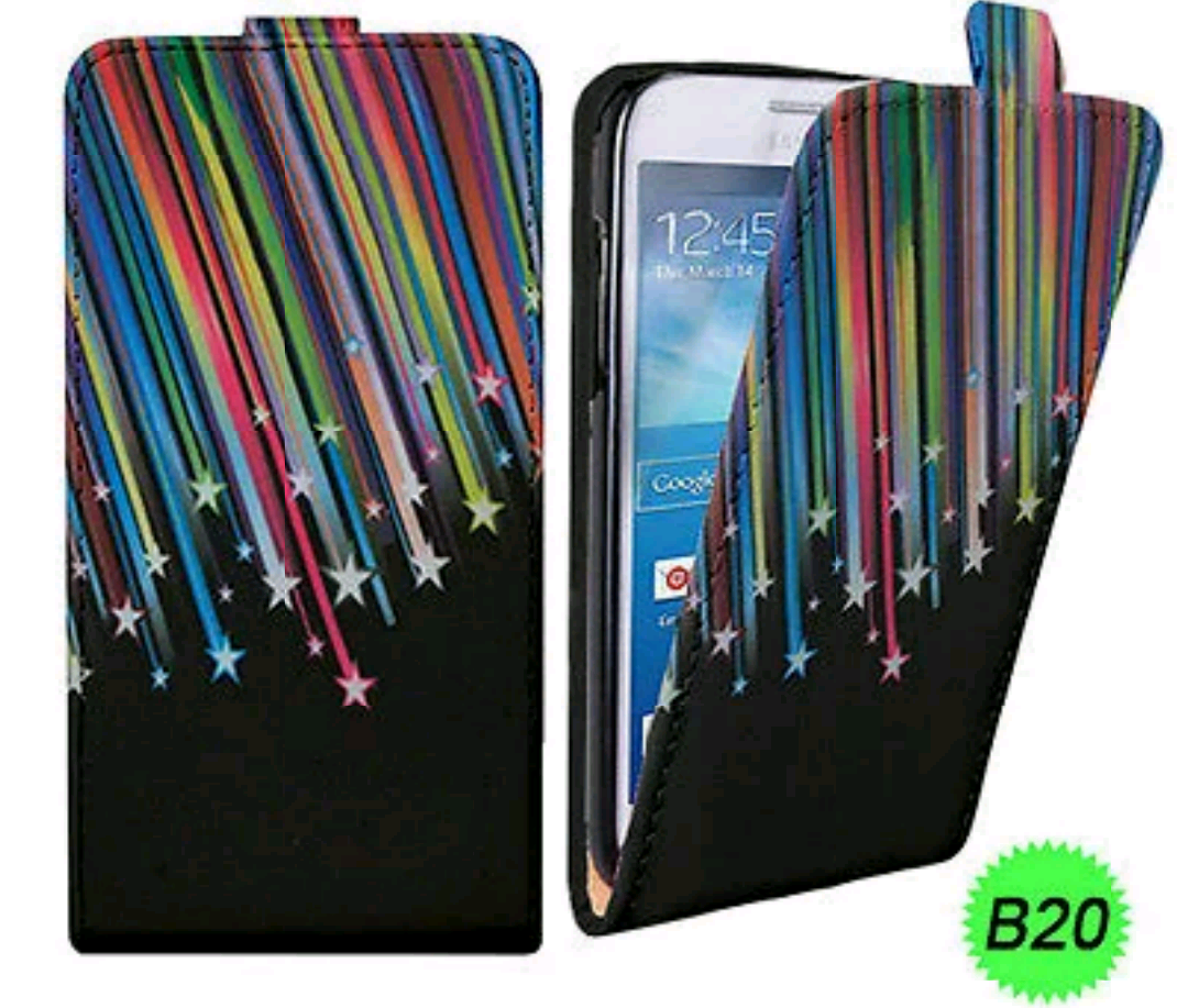Stylish flip cover case for galaxy phone